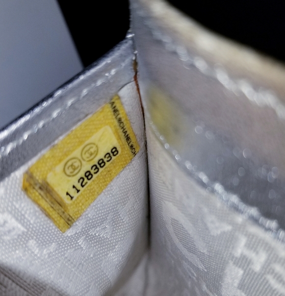 SOLD Chanel RARE Python Long Wallet - Picture 8 of 8